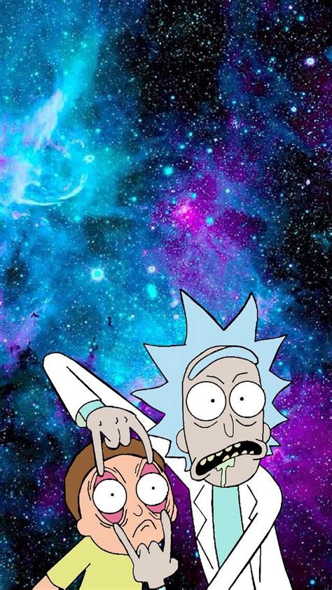 Rick and morty phone wallpaper - This Phone Hd Wallpaper Features A Cool Illustration Of Rick And Morty Dressed As Characters From The Popular Movie "it" On A Plain Black Backdrop. Multiple sizes …